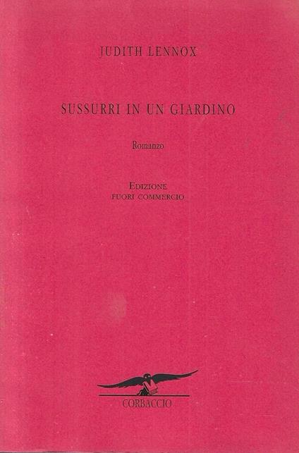 Sussurri in un giardino - Judith Lennox - copertina
