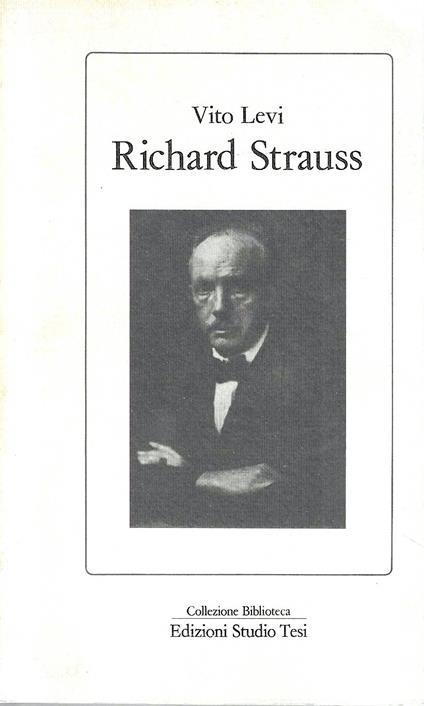 Richard Strauss - Vito Levi - copertina