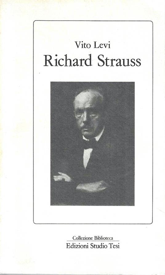 Richard Strauss - Vito Levi - copertina