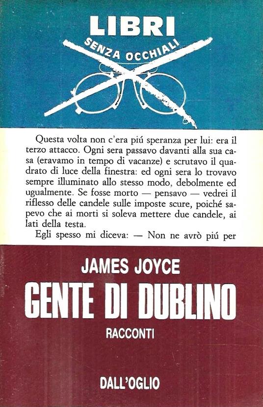 Gente di Dublino - James Joyce - copertina