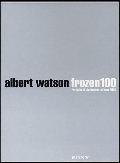 Frozen 100 - Albert Watson - copertina