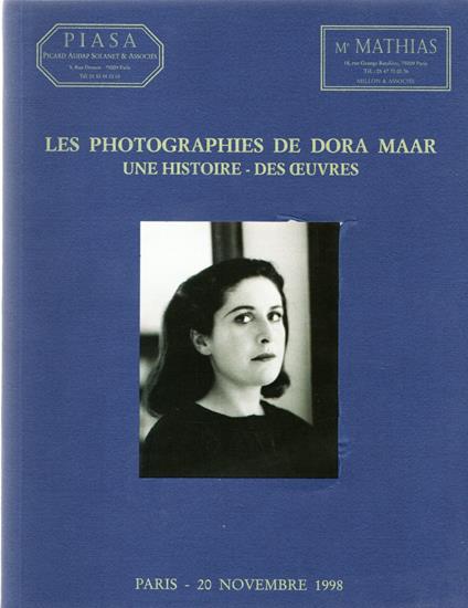 Les Photographes de Dora Maar: Une Histoire - Des Oeuvres 2 voll. 19 novembre 1998 - 20 novembre 1999 - copertina