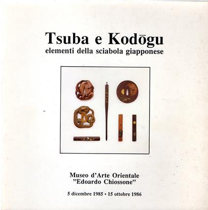 TSUBA E KODOGU elementi della sciabola giapponese - copertina