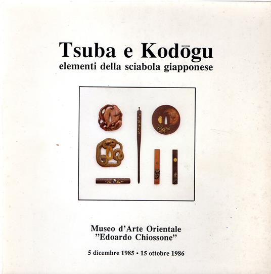 TSUBA E KODOGU elementi della sciabola giapponese - copertina