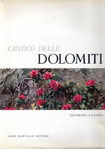 Cantico delle Dolomiti - Severino Casara - copertina
