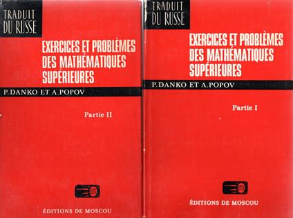 Exercices et problemes des mathematiques superieures (2 vol.) - copertina