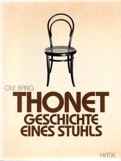 Thonet. Geschichte eines Stuhls - copertina