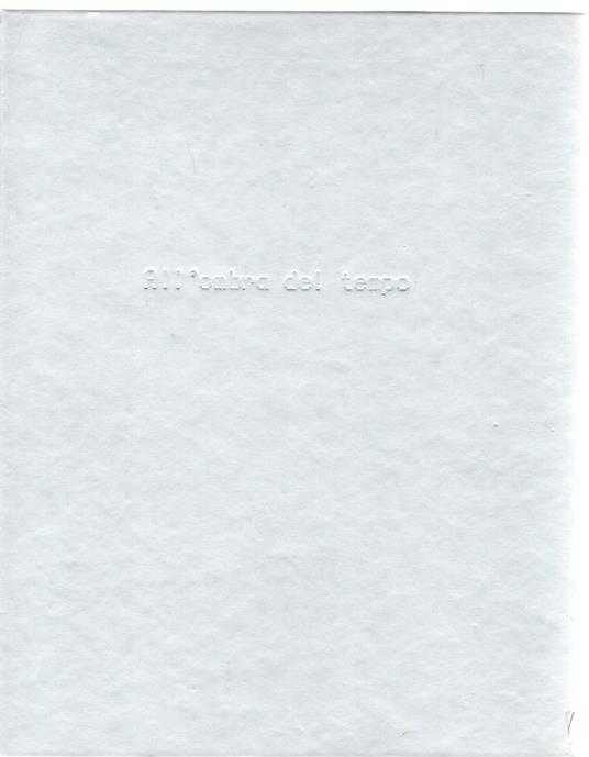 All' Ombra Del Tempo - copertina