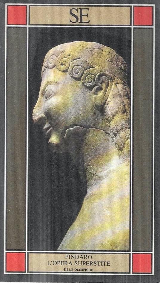 L' opera superstite (1) - Le olimpiche - Pindaro - copertina