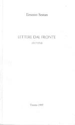 Lettere dal fronte 1917-1918
