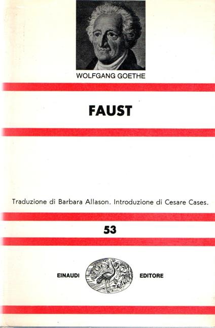 Faust - Johann Wolfgang Goethe - copertina