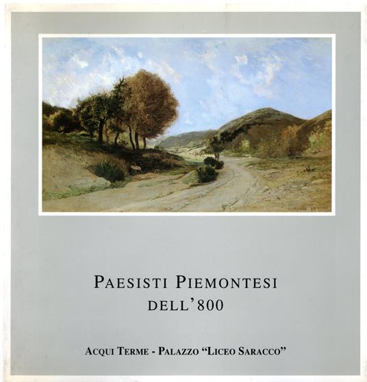 Paesisti piemontesi dell'800 - copertina