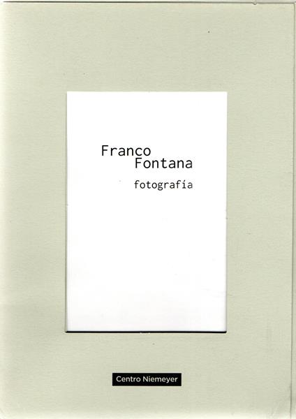 Fotografia - Franco Fontana - copertina
