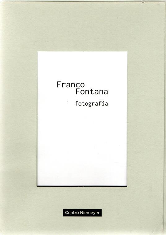 Fotografia - Franco Fontana - copertina