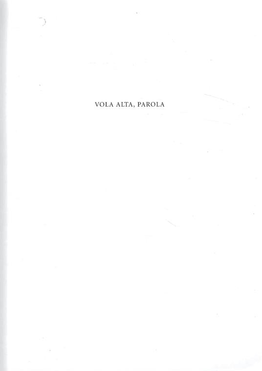 Vola alta, parola. Vent'anni di Edizioni Colophon (Catalogo della Mostra - Milano, 2008) - copertina