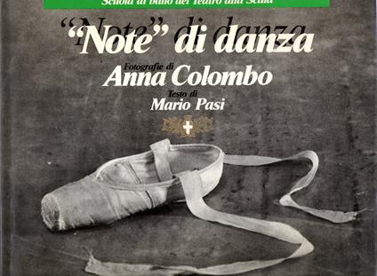 "Note" di danza - Anna Colombo - copertina