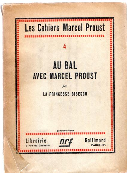 Marcel Proust - copertina