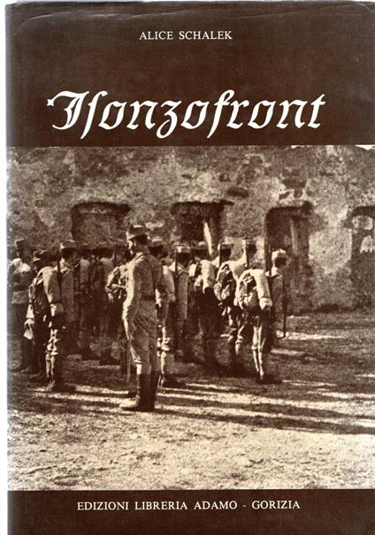 Isonzofront - Alice Schalek - copertina