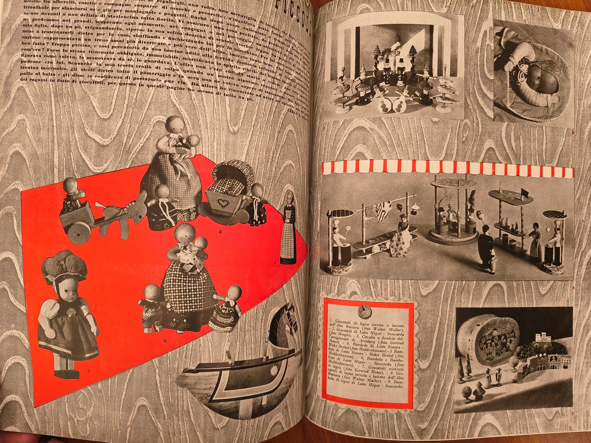 LO STILE NELLA CASA E ARREDAMENTO N 12 Dicembre 1941 (Copertina Vasi Richard Ginori di Gienlica)