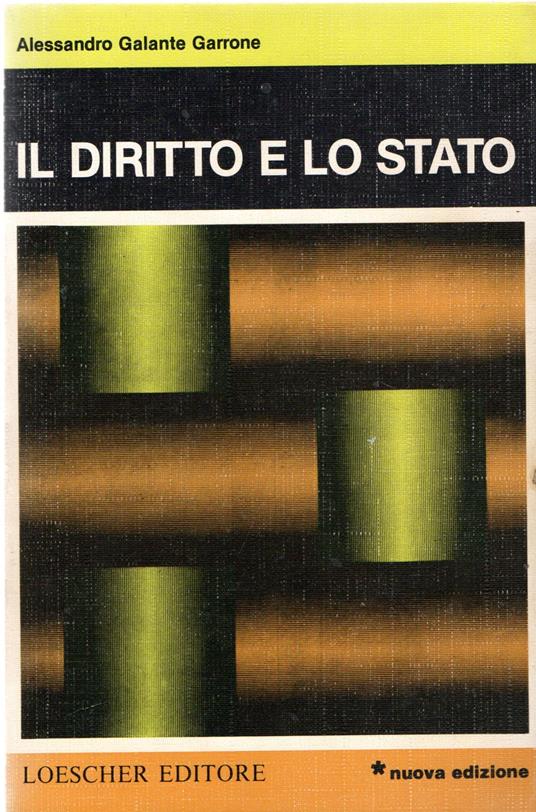 Il Diritto e lo Stato - copertina