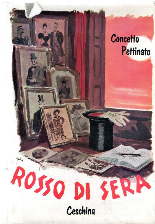 Rosso di sera - Concetto Pettinato - copertina