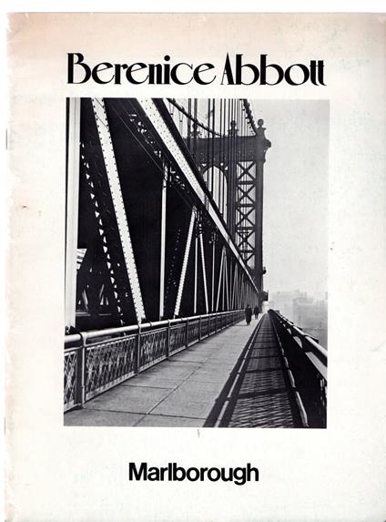 Berenice Abbott - copertina