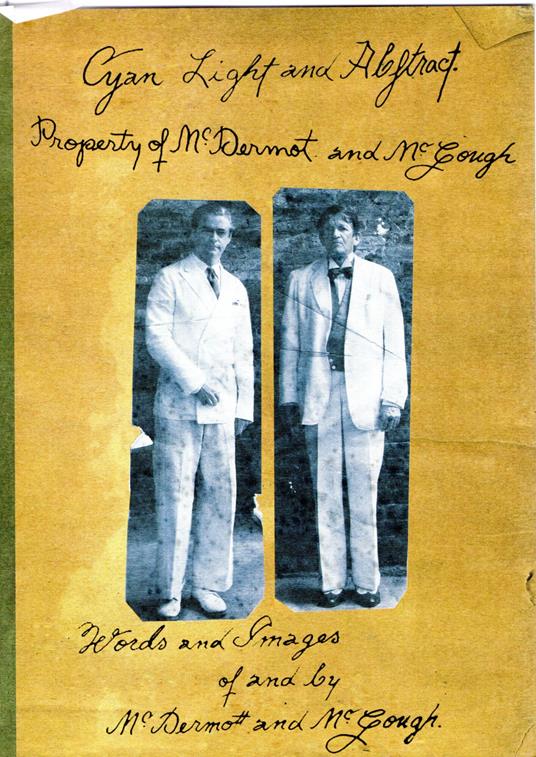 Cyan light and abstract - copertina