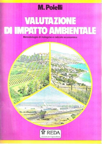 Valutazione di impatto ambientale. Metodologie di indagine e calcolo economico - copertina
