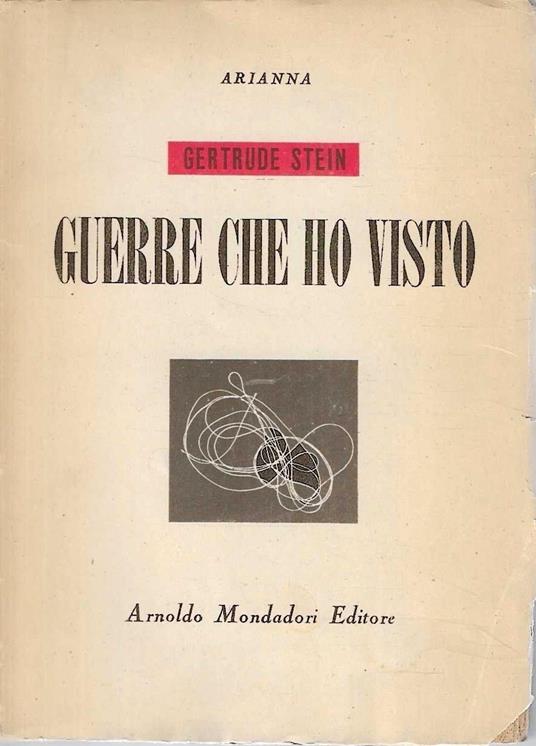 Guerre che ho visto - Gertrude Stein - copertina