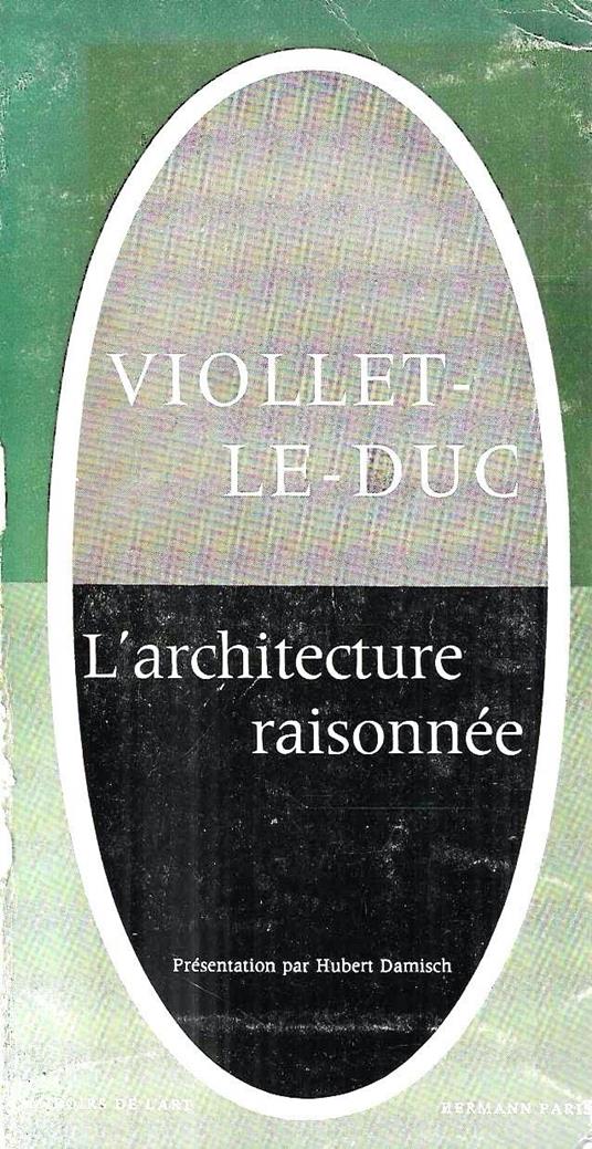 L' architecture raisonnée - copertina