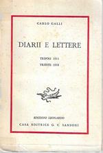 Diarii e lettere. Tripoli 1911 - Trieste 1918