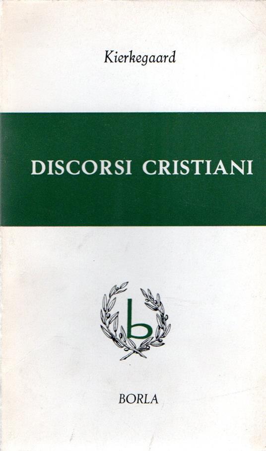 Discorsi cristiani - copertina