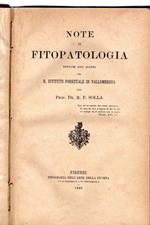 Note di Fitopatologia