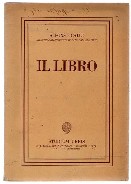 Il Libro - Alfonso Gallo - copertina
