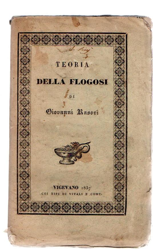 Teoria della flogosi - copertina