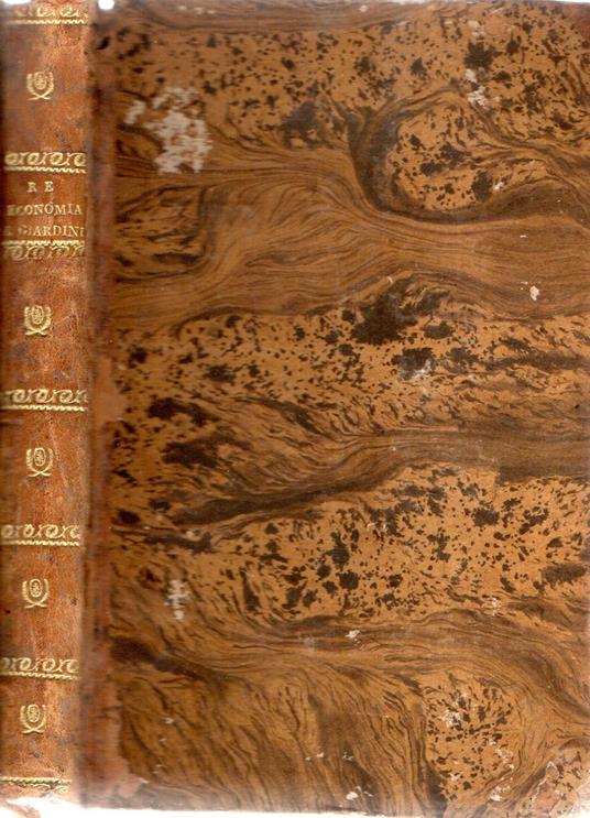 Elementi di Economia Campestre - Manuale del giardiniere pratico - Filippo Re - copertina