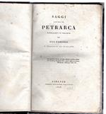 Saggi sopra il Petrarca