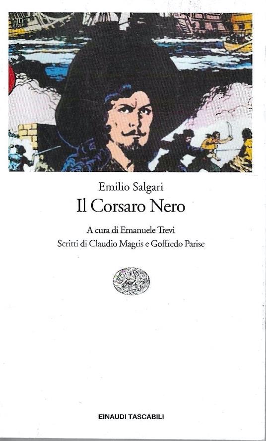Il Corsaro Nero - Emilio Salgari - copertina