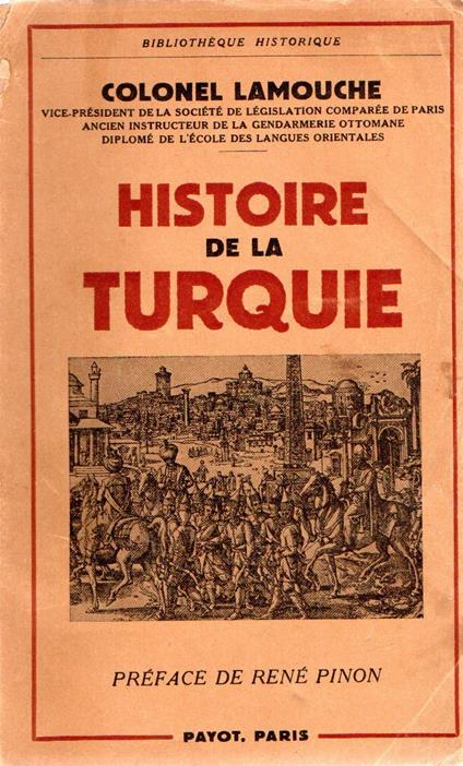 Histoire de la Turquie - copertina
