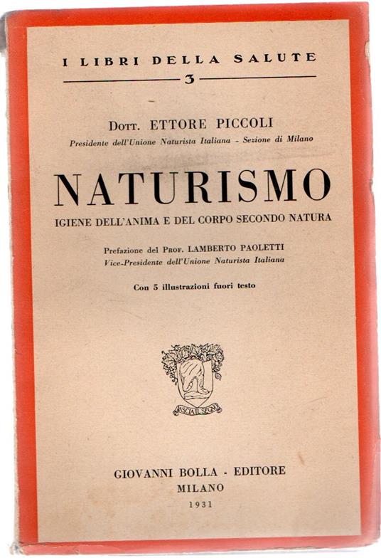 Naturismo - copertina