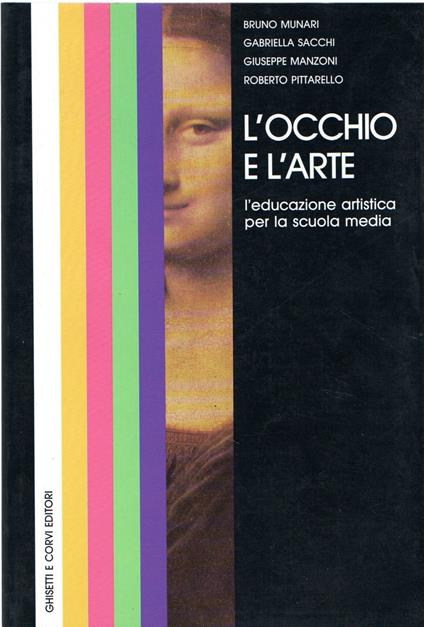 L' occhio e l'arte, l'educazione artistica per la scuola media - copertina