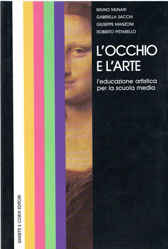 L' occhio e l'arte, l'educazione artistica per la scuola media - copertina