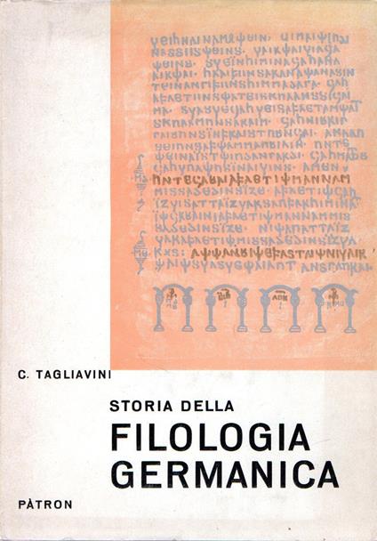 Storia della Filologia Germanica - copertina
