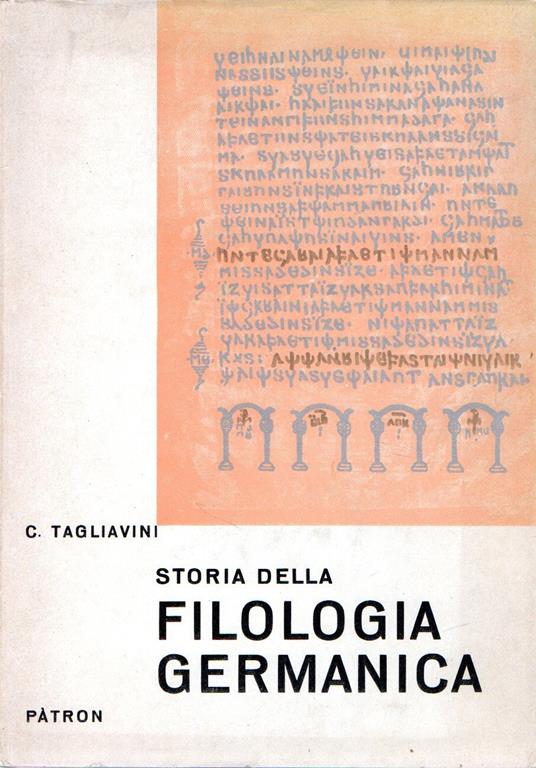 Storia della Filologia Germanica - copertina