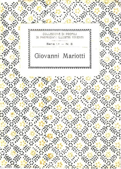 Giovanni Mariotti - Umberto Benassi - copertina