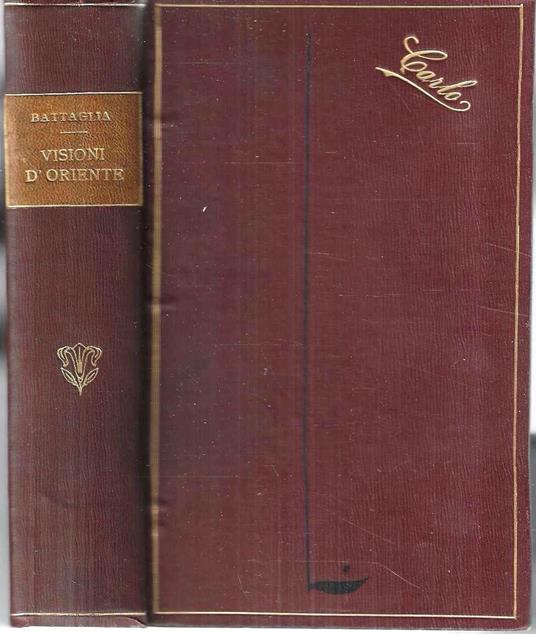 Visioni d'Oriente - Eliseo Battaglia - copertina