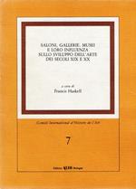 Saloni, gallerie, musei e la loto influenza sullo sviluppo dell'arte dei secoli XIX e XX
