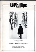 Phillips: Vintage Photographs by Henri Cartier-Bresson