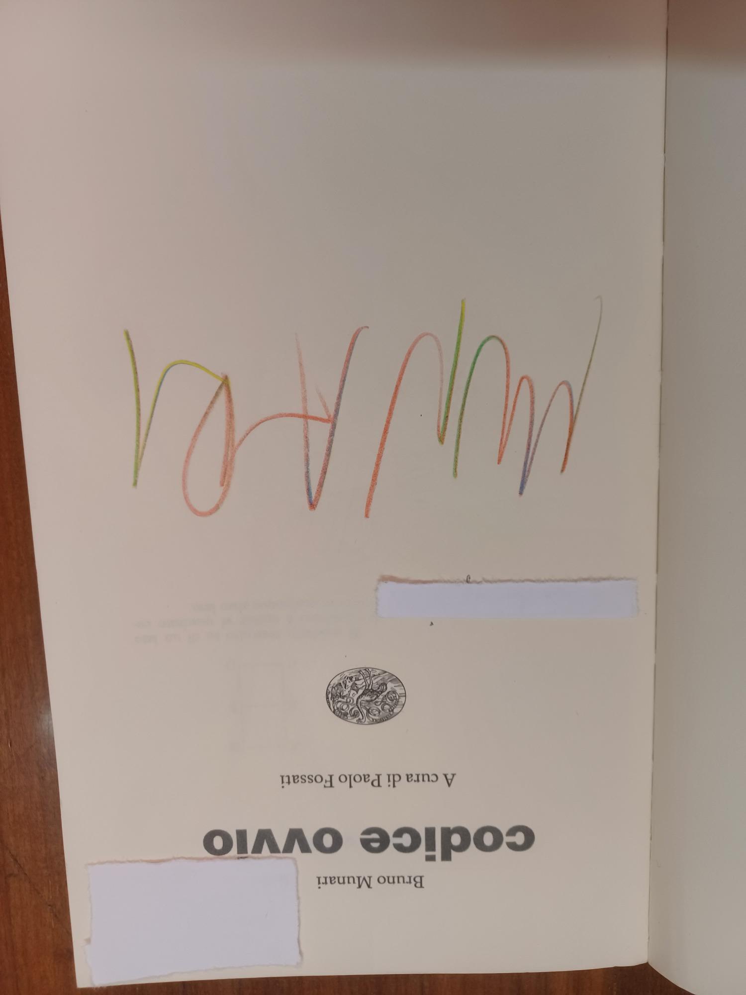 Autografato! Codice ovvio