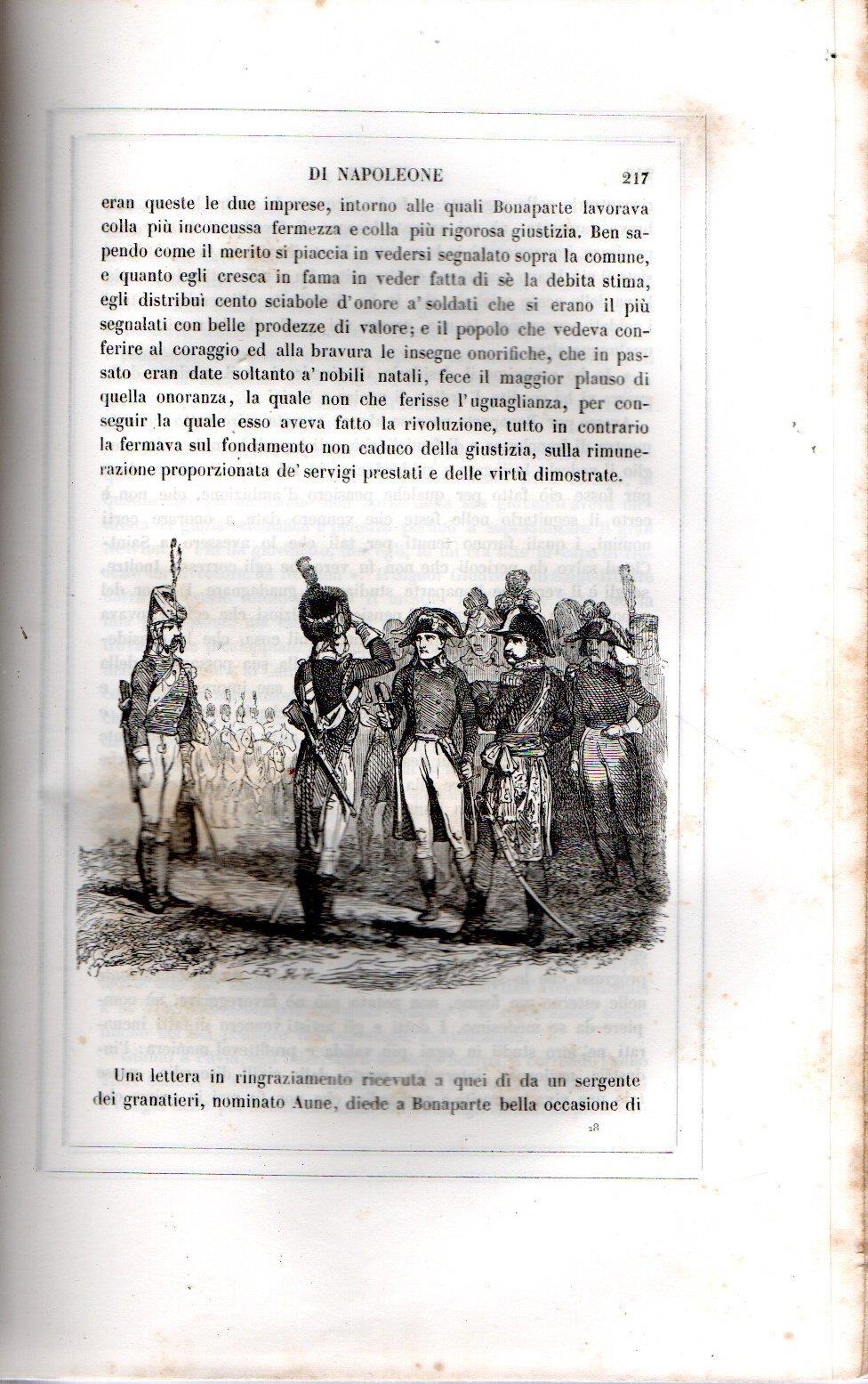Storia di Napoleone di P.M. Laurent De L'Ardeche illustrata da Orazio Vernet voltata in italiano da Antonio Lissoni